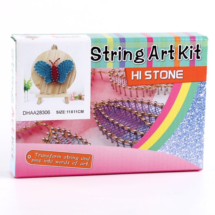 Набор для творчества &laquo;Стринг арт. Милая бабочка&raquo; на подставке