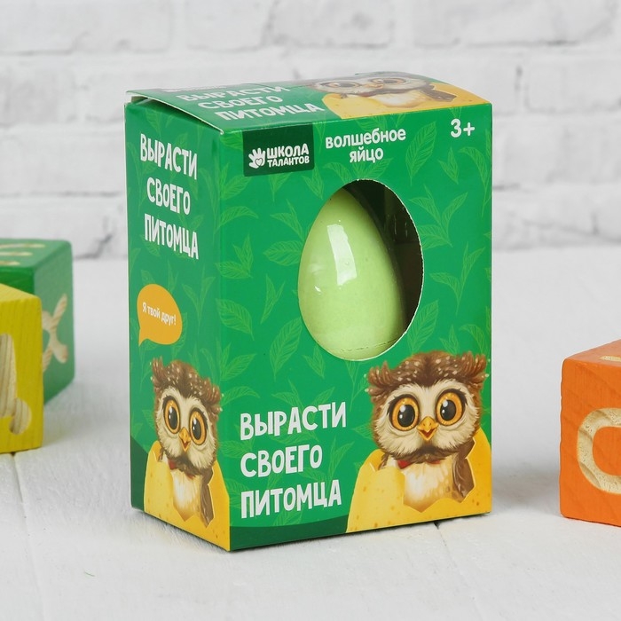 Растущие животные в яйце &laquo;Сова&raquo; МИКС