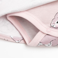 Боди-платье дл. рукавом Крошка Я "Зайчик" рост 62-68 см Боди-платье дл. рукавом Крошка Я "Зайчик" рост 62-68 см