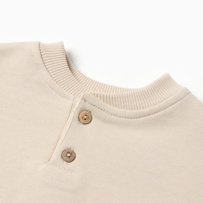 Толстовка детская MINAKU: Basic Line BABY, цвет бежевый, рост 80-86 Толстовка детская MINAKU: Basic Line BABY, цвет бежевый, рост 80-86