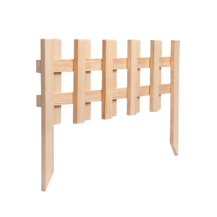 Ограждение декоративное, 28 &times; 88 см, 1 секция, дерево, Greengo