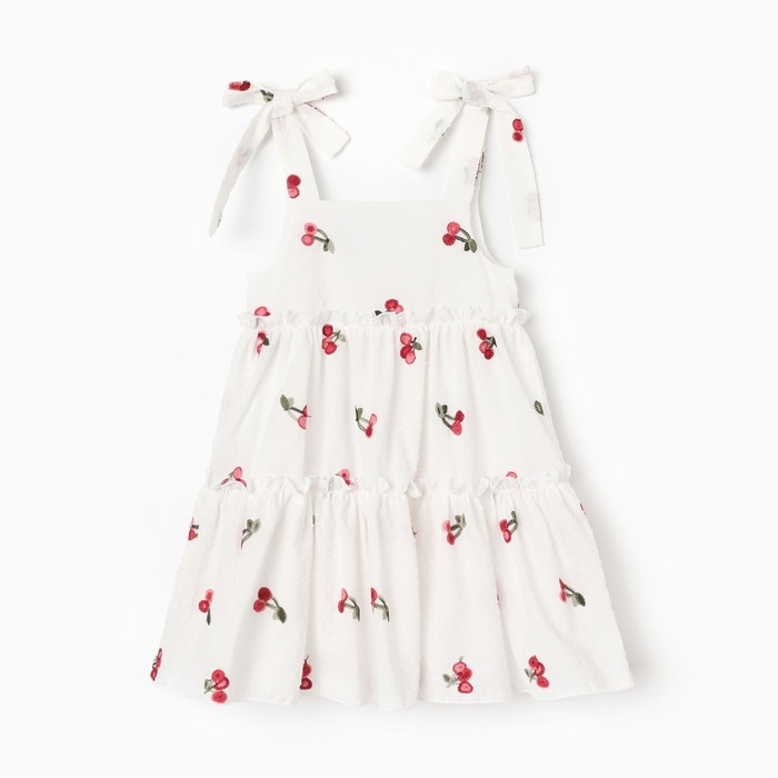 Сарафан для девочки MINAKU, цвет белый, рост 140 см