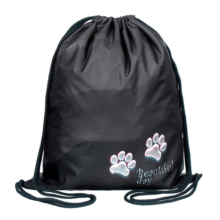 Мешок для обуви 435 х 360 мм, Stavia (плотность 600D с водоотталкивающей ПУ-пропиткой) Мешок для обуви 435 х 360 мм, Stavia (плотность 600D с водоотталкивающей ПУ-пропиткой) "Лапки"