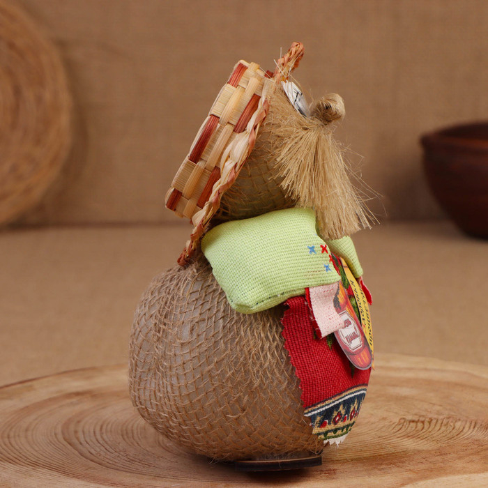 Оберег &laquo;Домовой Нафаня&raquo;, 15 см, микс