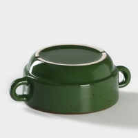 Бульонница Punto verde, 300 мл, d=11,5 см, цвет зелёный