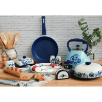 Блинница Доляна «Свиристель», d=23 см, цвет белый Блинница Доляна «Свиристель», d=23 см, цвет белый