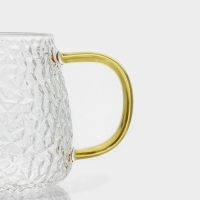 Набор стеклянных кружек Magistro &laquo;Сара&raquo;, 2 шт, 400 мл, 12&times;9&times;8 см