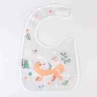 Нагрудник для кормления &laquo;Baby of nature&raquo; непромокаемый на липучке, с карманом