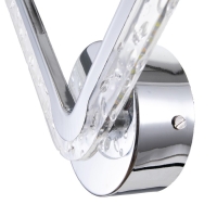 Бра 1834/1SL LED 24Вт 4000К серебро 32,5х5,5х33 см