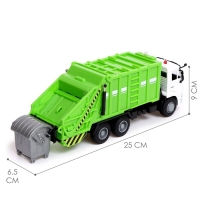 Грузовик металлический «КАМАЗ «Городские службы», масштаб 1:38, инерция, свет и звук Грузовик металлический «КАМАЗ «Городские службы», масштаб 1:38, инерция, свет и звук