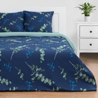 Постельное бельё Этель 1.5 сп &laquo;Эвкалипт&raquo; (вид 2) 143х215 см,150х214 см, 70х70 см 2 шт,поплин 125 г/м2