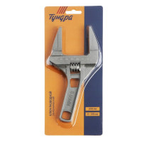 Ключ разводной сантехнический ТУНДРА, укороченная рукоятка, раскрытие губок до 68 мм, 200 мм Ключ разводной сантехнический ТУНДРА, укороченная рукоятка, раскрытие губок до 68 мм, 200 мм