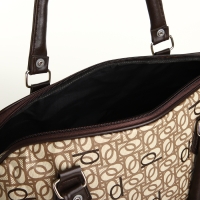 Сумка дорожная на молнии, цвет бежевый Сумка дорожная на молнии, цвет бежевый