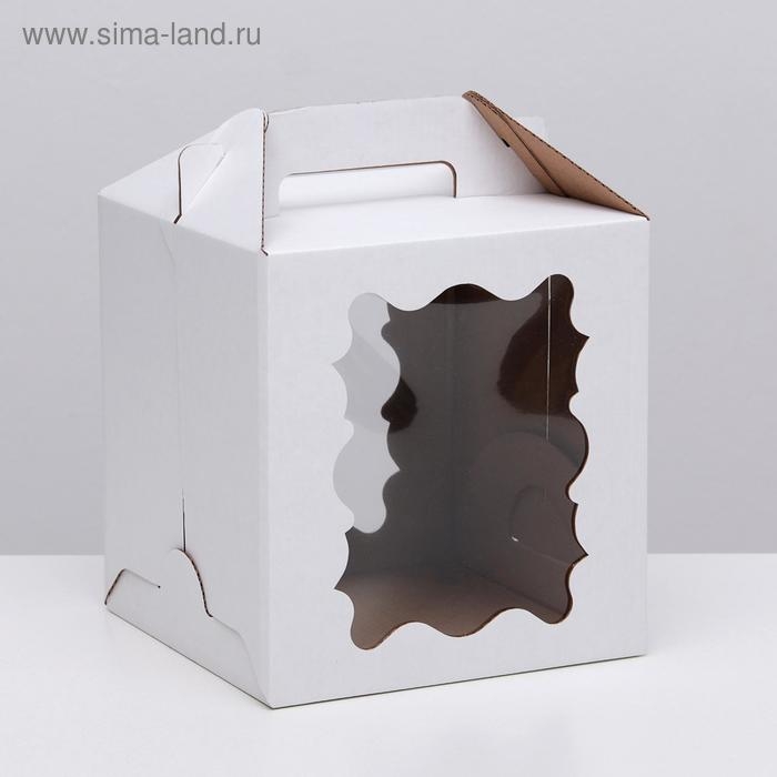 Кондитерская упаковка, 20 х 20 х 22 см Кондитерская упаковка, 20 х 20 х 22 см