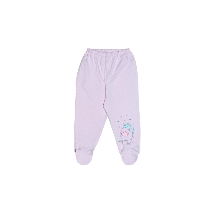 Ползунки для девочки, цвет сиреневый, рост 74 см