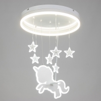 Люстра "Единорог" LED 58Вт 4000К белый 50х50х60 см BayerLux Люстра "Единорог" LED 58Вт 4000К белый 50х50х60 см BayerLux