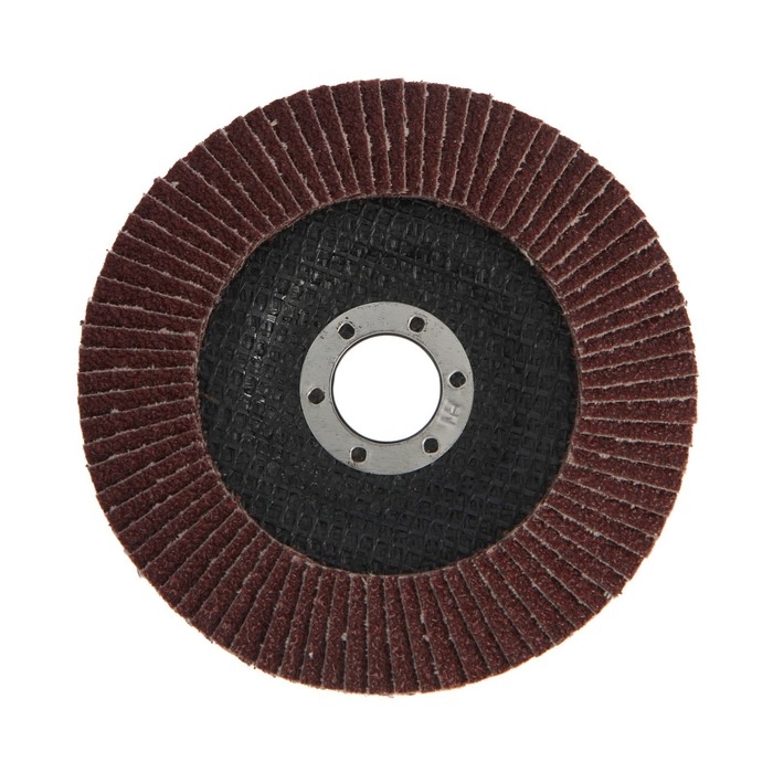 Круг лепестковый торцевой ТУНДРА, 125 х 22 мм, Р24