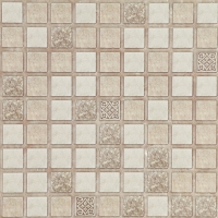 Панель ПВХ Мозаика коричневая с узорами 960х480 мм Панель ПВХ Мозаика коричневая с узорами 960х480 мм