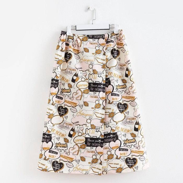 Набор для сауны Этель Набор для сауны Этель "Девичник" парео 80*144 см + чалма, вафля 200г/м2, 100% хл