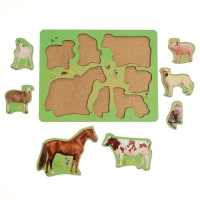 Рамка-вкладыш «Домашние животные» Рамка-вкладыш «Домашние животные»