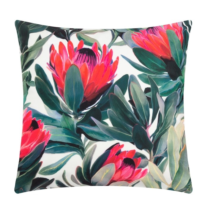 Наволочка декоративная Этель &laquo;Протея&raquo; 40х40 см, велюр, 100% п/э