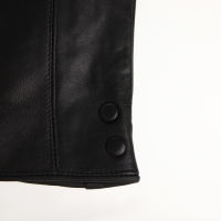 Перчатки женские, размер M, с утеплителем, цвет чёрный