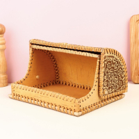 Хлебница "Маки", береста