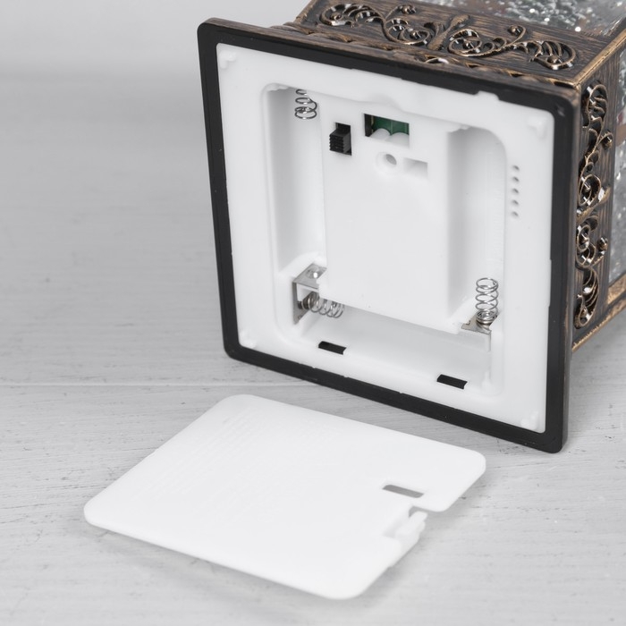 Светодиодная фигура «Фонарь со снеговиком» 12 × 24 × 12 см, пластик, батарейки ААх3 (не в комплекте), USB, свечение тёплое белое Светодиодная фигура «Фонарь со снеговиком» 12 × 24 × 12 см, пластик, батарейки ААх3 (не в комплекте), USB, свечение тёплое белое