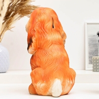 Копилка "Собака с медалью" рыжая, 25см Копилка "Собака с медалью" рыжая, 25см