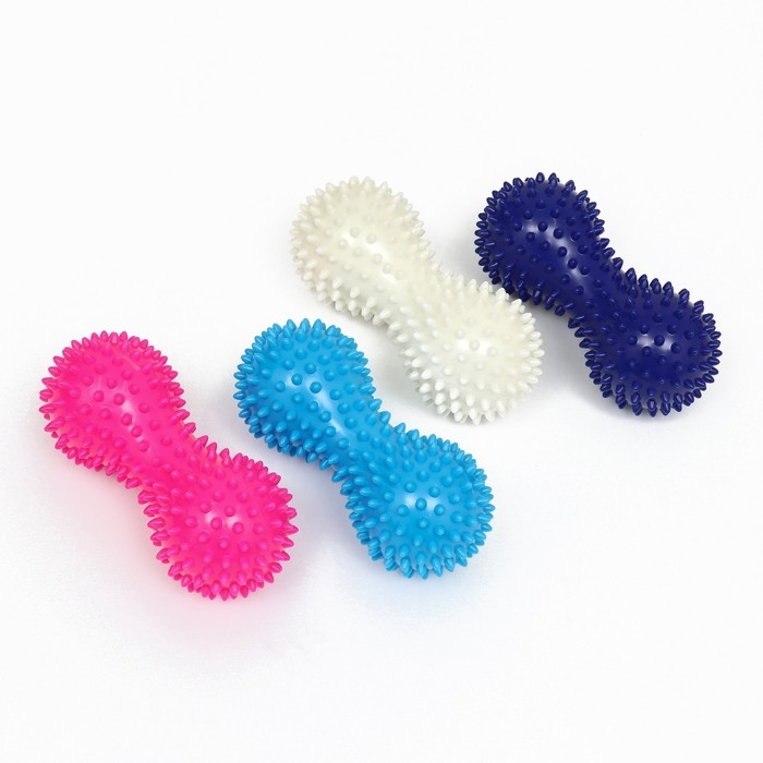 Игрушка Игрушка "Кость массажная", пластикат, микс цветов, 15 см