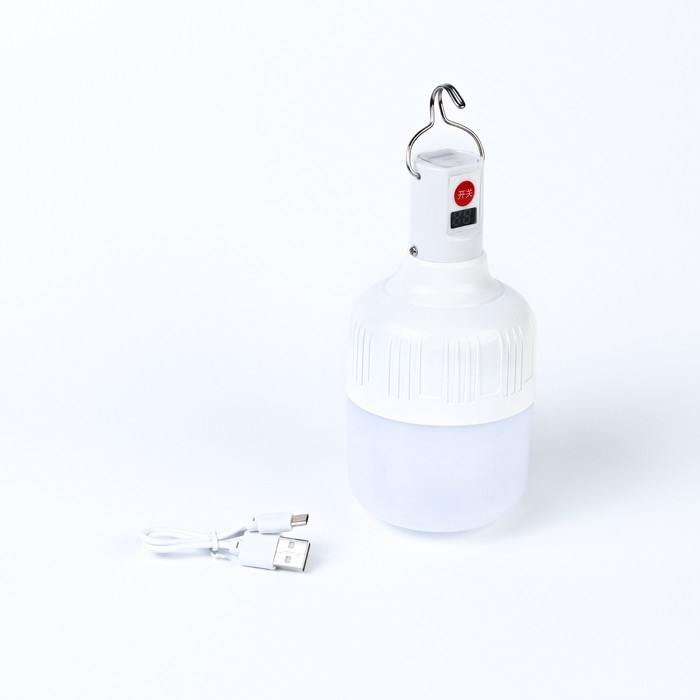 Фонарь кемпинговый аккумуляторный, 20 Вт, 2400 мАч, 2835, 3 режима, индикатор заряда Фонарь кемпинговый аккумуляторный, 20 Вт, 2400 мАч, 2835, 3 режима, индикатор заряда