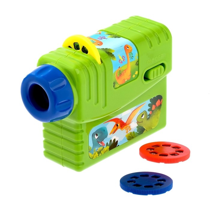 Проектор &laquo;Эра динозавров&raquo;, 3 слайда, 24 картинки