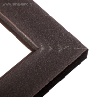 Рама для картин (зеркал) 21 х 30 х 4,4 см, пластиковая, Calligrata 6744, серебристая Рама для картин (зеркал) 21 х 30 х 4,4 см, пластиковая, Calligrata 6744, серебристая