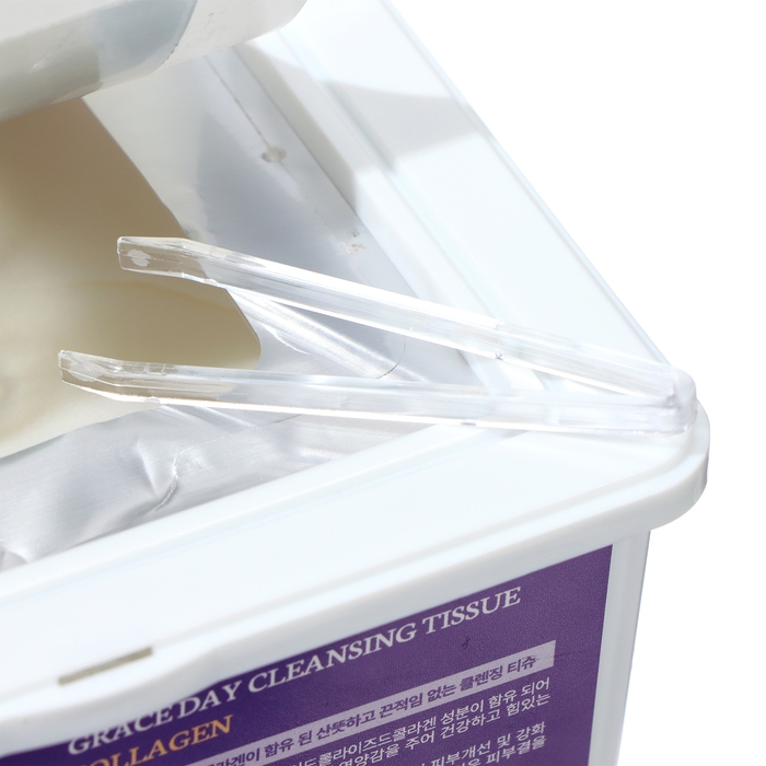 Салфетки очищающие Grace Day для снятия макияжа, с коллагеном, 45 шт Салфетки очищающие Grace Day для снятия макияжа, с коллагеном, 45 шт