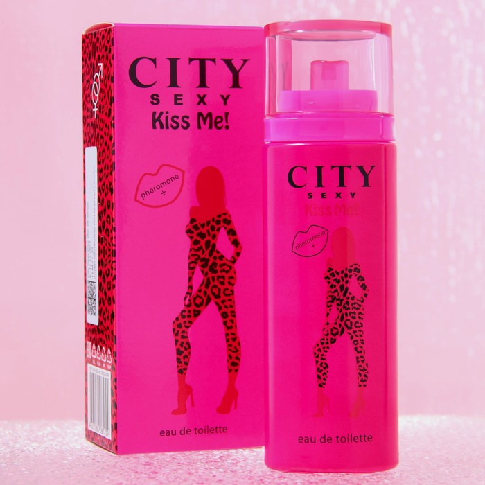 Туалетная вода женская City Sexy Kiss Me!, 60 мл Туалетная вода женская City Sexy Kiss Me!, 60 мл