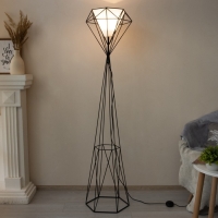 Торшер 19081/1 E27 40Вт черный 35х35х175 см