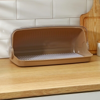 Хлебница большая, 41,5&times;26&times;18,5 см, цвет шоколадный мокко