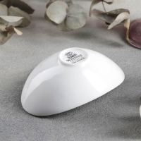 Салатник фарфоровый Wilmax Olivia, 13&times;9 см, цвет белый