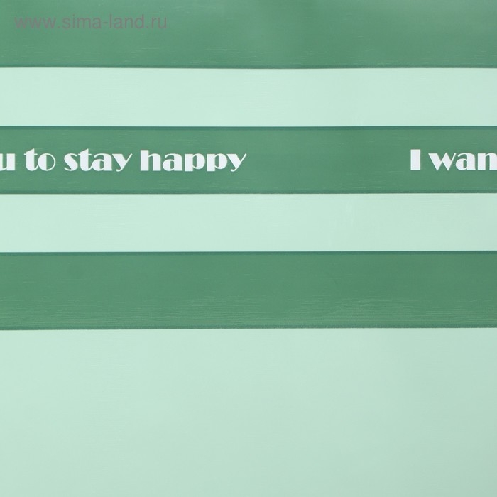 Пленка матовая для цветов Пленка матовая для цветов "Бостон", зелёный, 57 см х 5 м