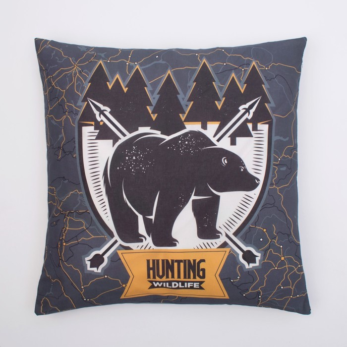 Постельное бельё "Этель" 2 сп Путешествие 175х215 см, 200х220 см, 50х70+3 см - 2 шт, ранфорс