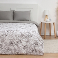 Покрывало LoveLife 1,5 сп Plant 150*230&plusmn;5 см, жатка, 100% п/э