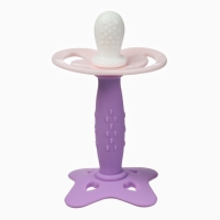 Прорезыватель силиконовый &laquo;На ножке&raquo;, цвет МИКС, Крошка Я