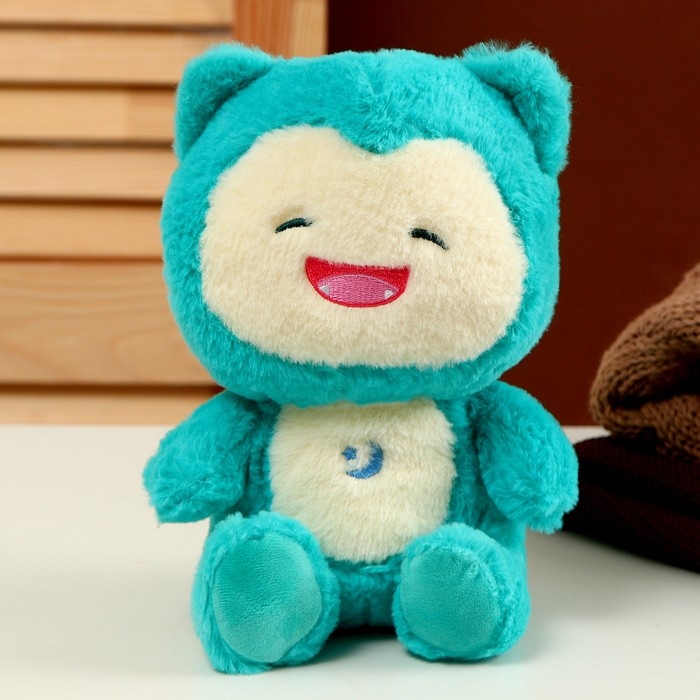 Мягкая игрушка &laquo;Улыбака&raquo;, 22 см, цвет бирюзовый