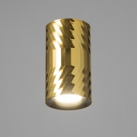 Светильник "Алисер" GU10 золото 7,5х7,5х13 см Светильник "Алисер" GU10 золото 7,5х7,5х13 см