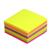 Блок с липким краем 51 мм х 51 мм, 250 листов, 7 цветов пастельные+флуоресцентные Блок с липким краем 51 мм х 51 мм, 250 листов, 7 цветов пастельные+флуоресцентные