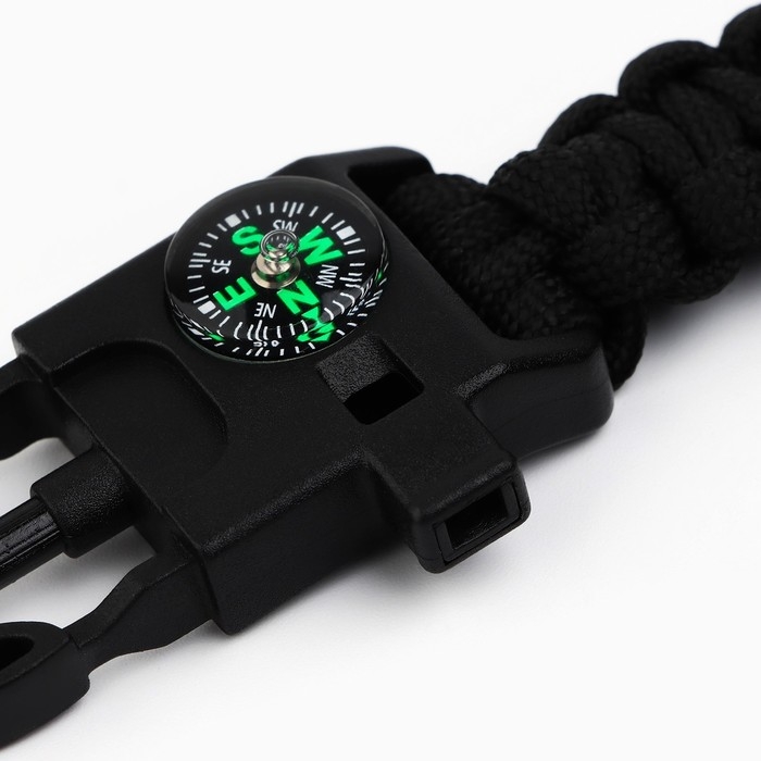 Браслет для выживания «100% уверенность в победе», 26 х 2,5 см. Браслет для выживания «100% уверенность в победе», 26 х 2,5 см.