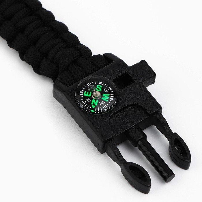 Браслет для выживания «100% уверенность в победе», 26 х 2,5 см. Браслет для выживания «100% уверенность в победе», 26 х 2,5 см.