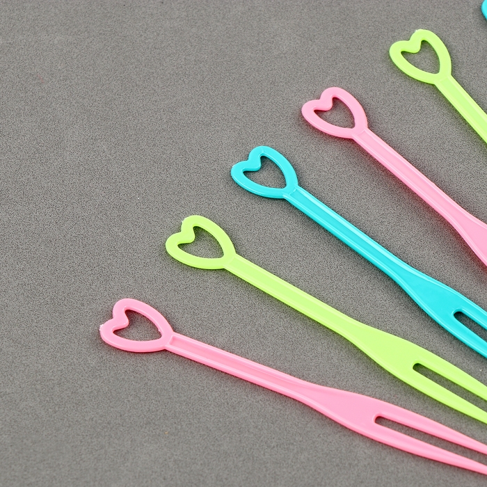 Шпажки &laquo;Сердечки&raquo;, набор 24 шт., цвет МИКС