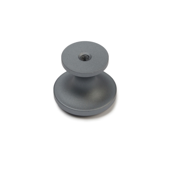 Ручка кнопка CAPPIO RK148, d=30 мм, цвет графит