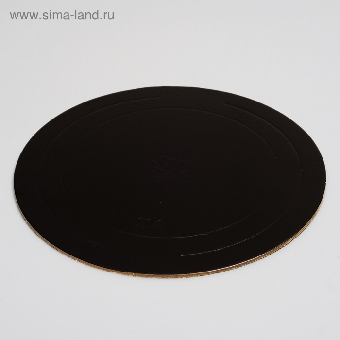 Подложка усиленная 26 см, черно - белая, 3,2 мм Подложка усиленная 26 см, черно - белая, 3,2 мм